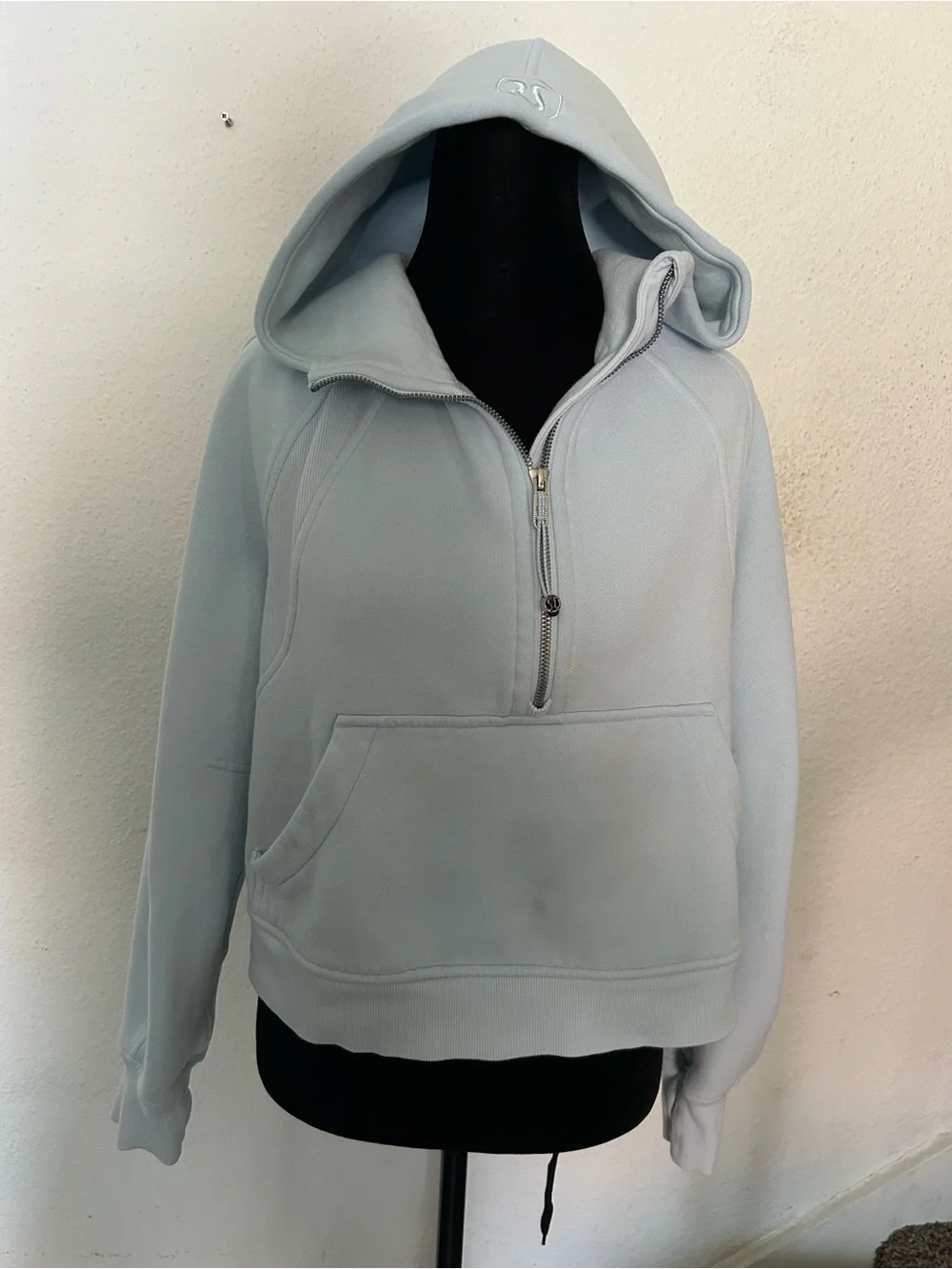 lululemon Pale Blue Cozy Fleece Hoodie
